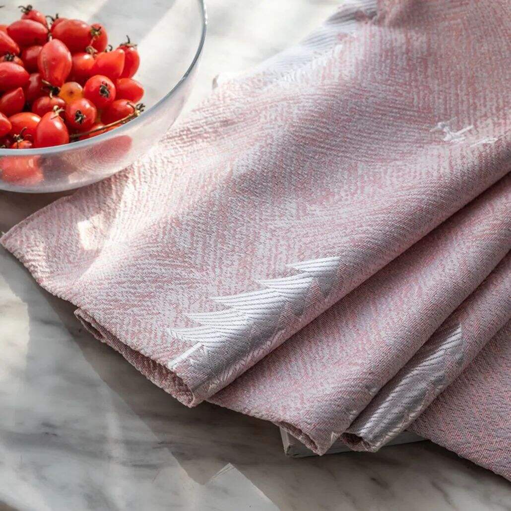 Foulola: Linen Style Polyester Brushed Jacquard Curtain supplier
