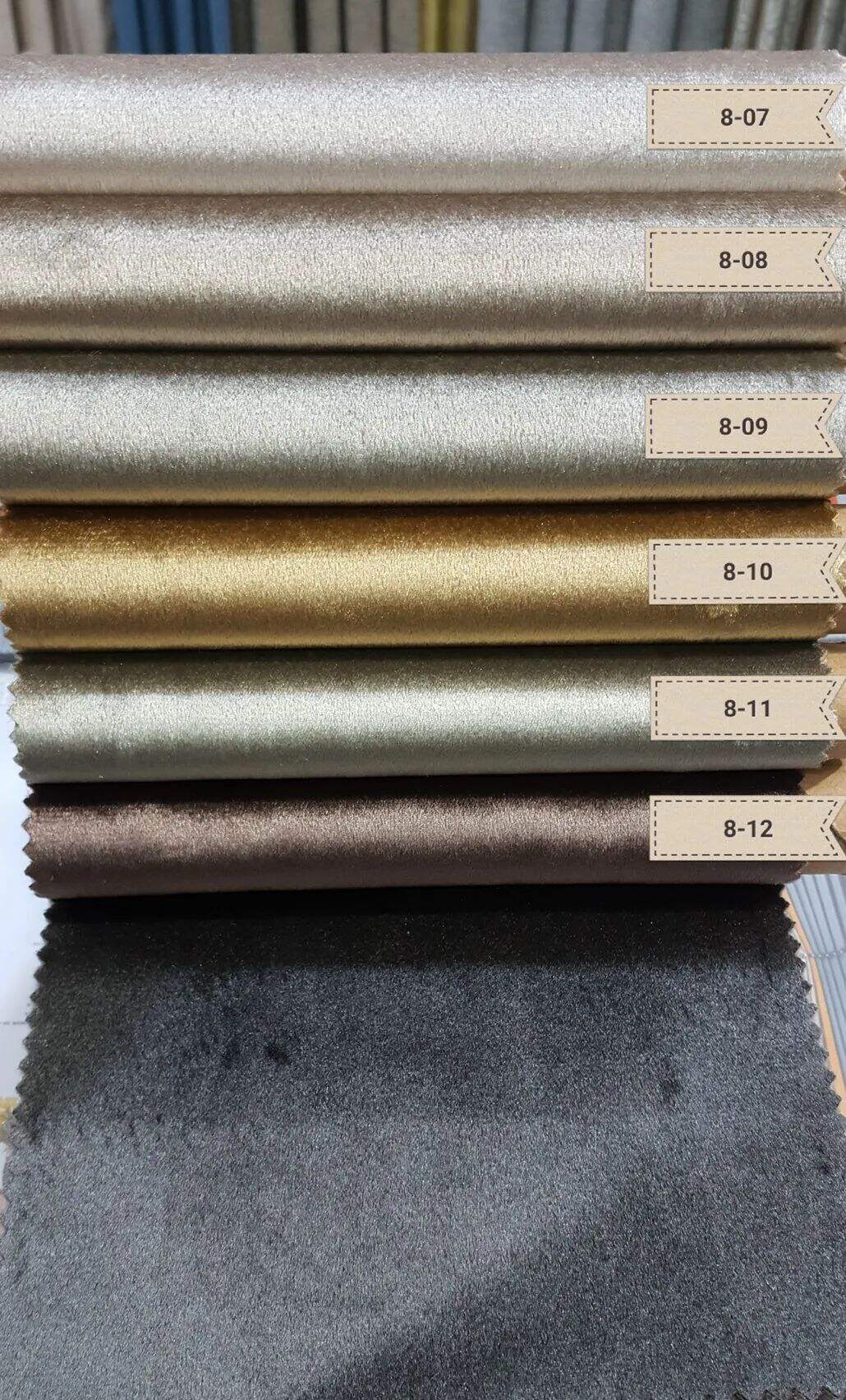 Foulola: YDL Series ltalian Velvet Curtain Fabric, 2.80m Width details