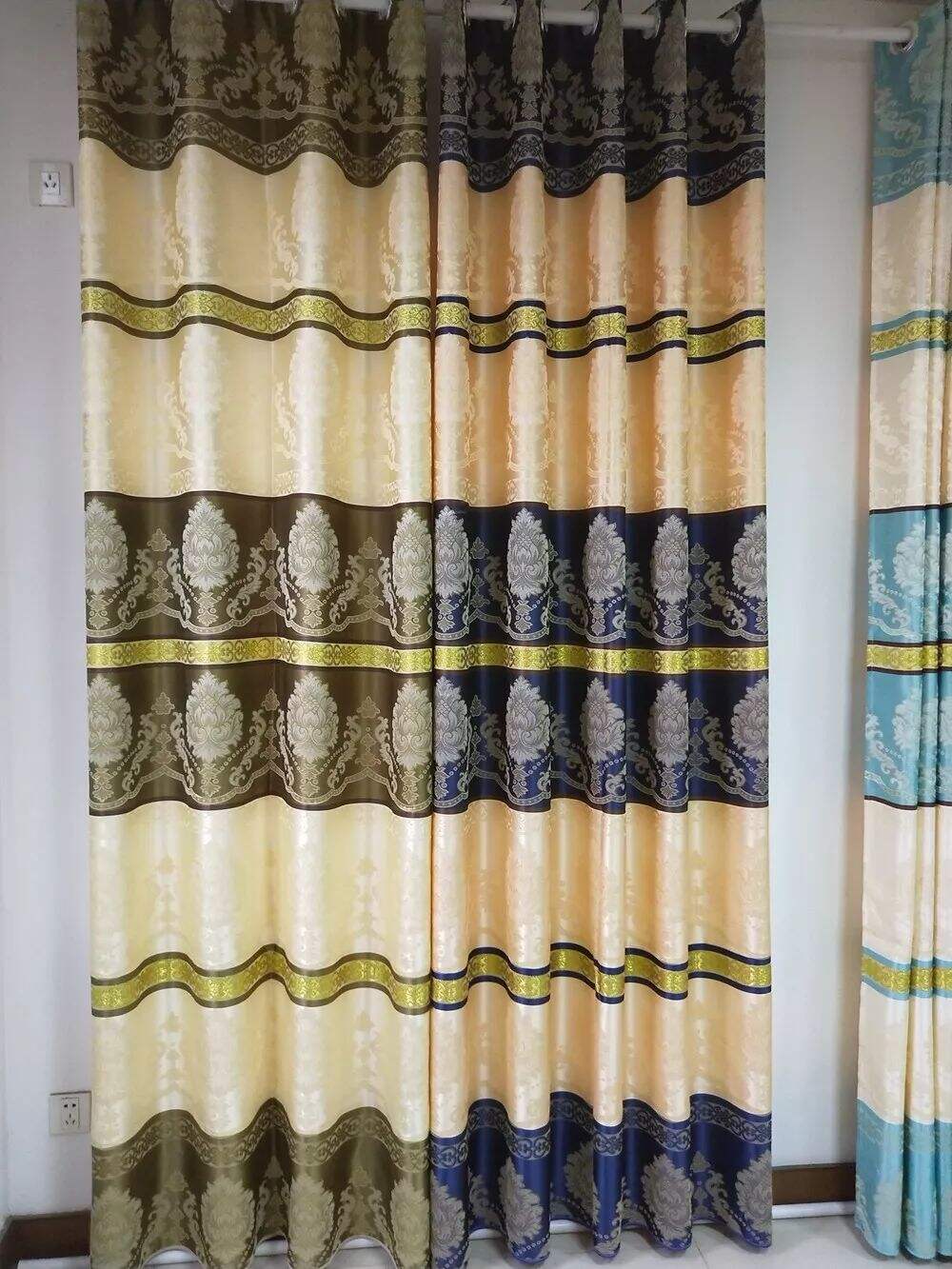 2.8m Width, Jacquard Curtain Fabric, 178gsm 500g/m supplier