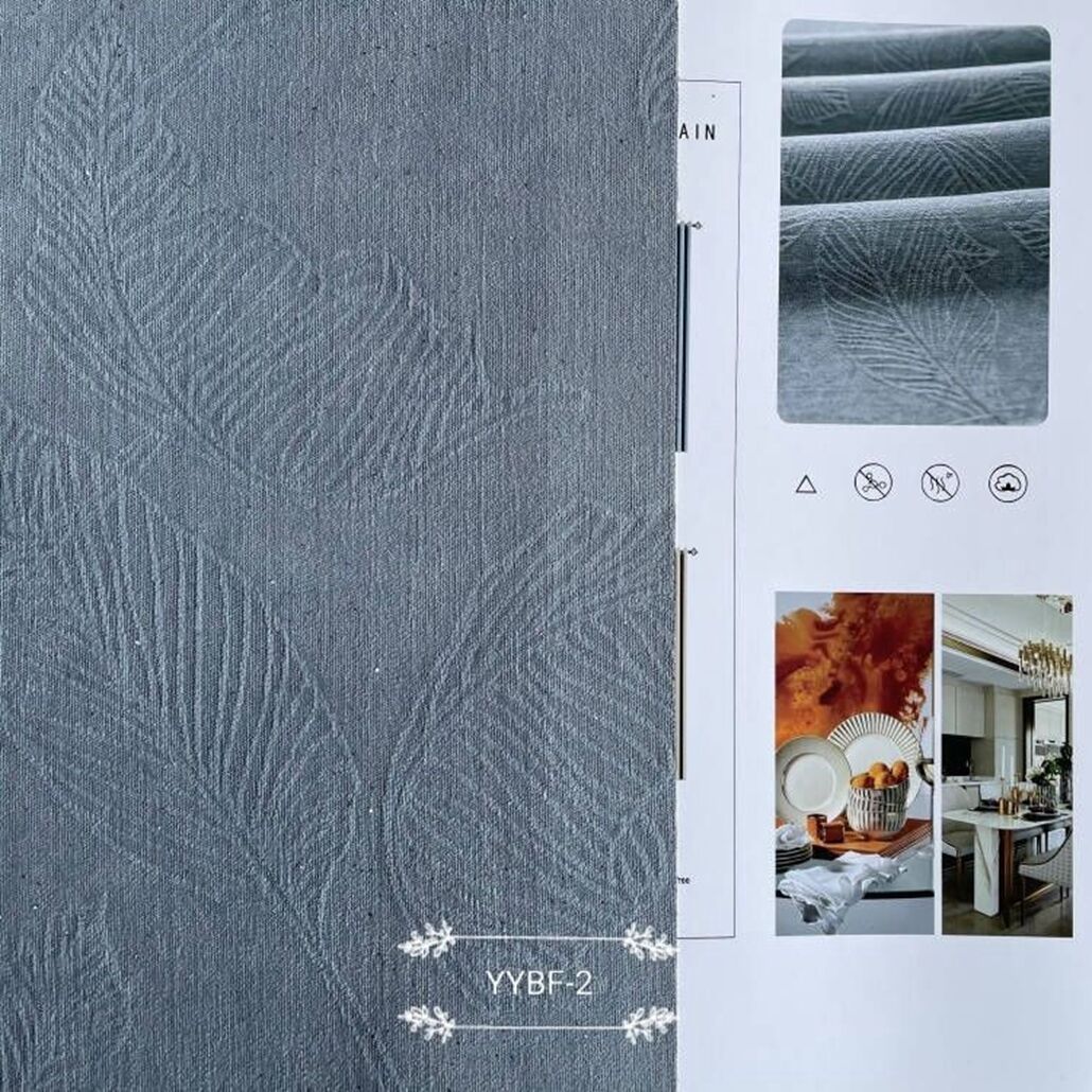 Foulo News: YYBF# 2.8m/3.25m Width,Luxury Jacquard Curtain details