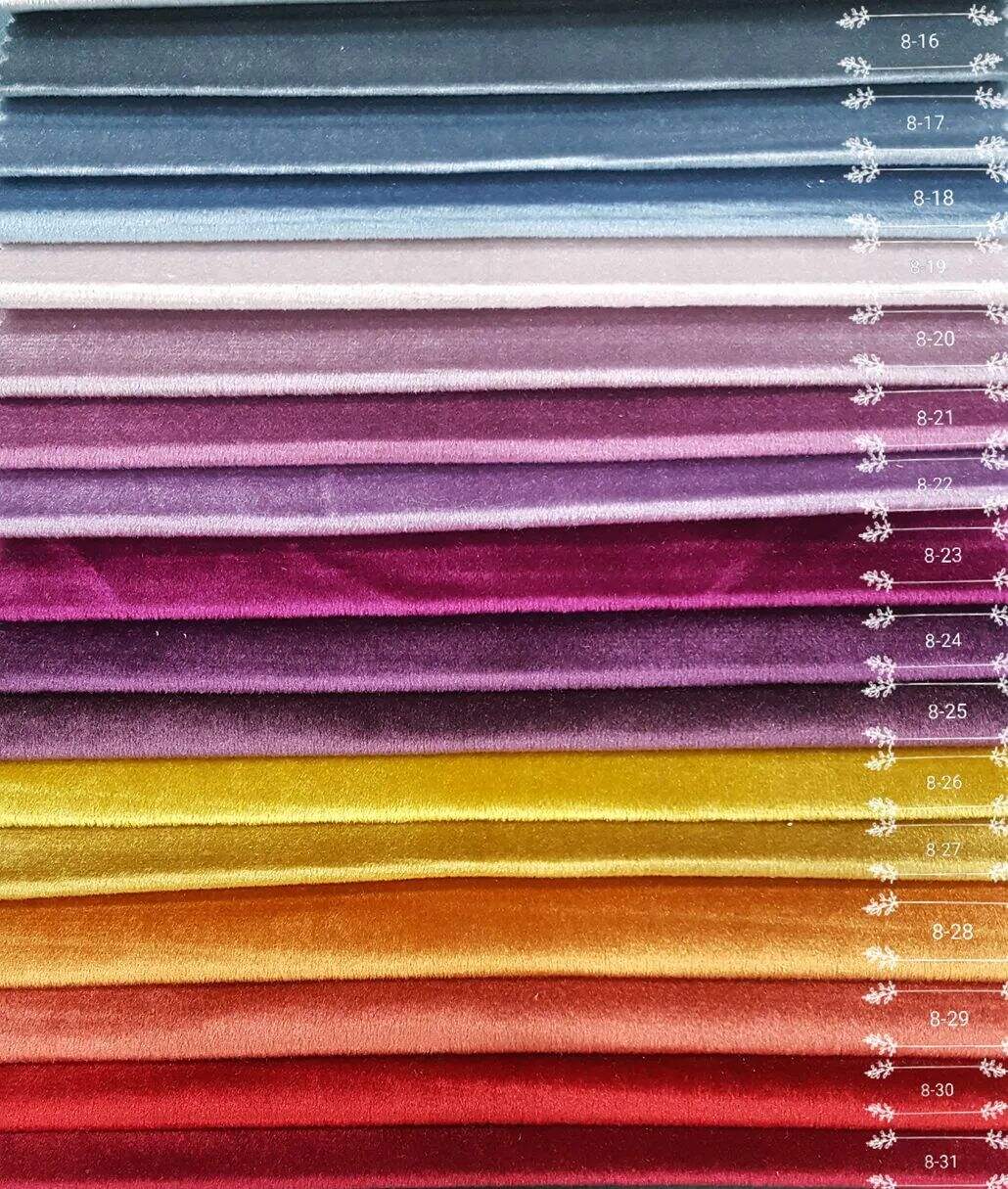 Foulola: YDL Series ltalian Velvet Curtain Fabric, 2.80m Width supplier