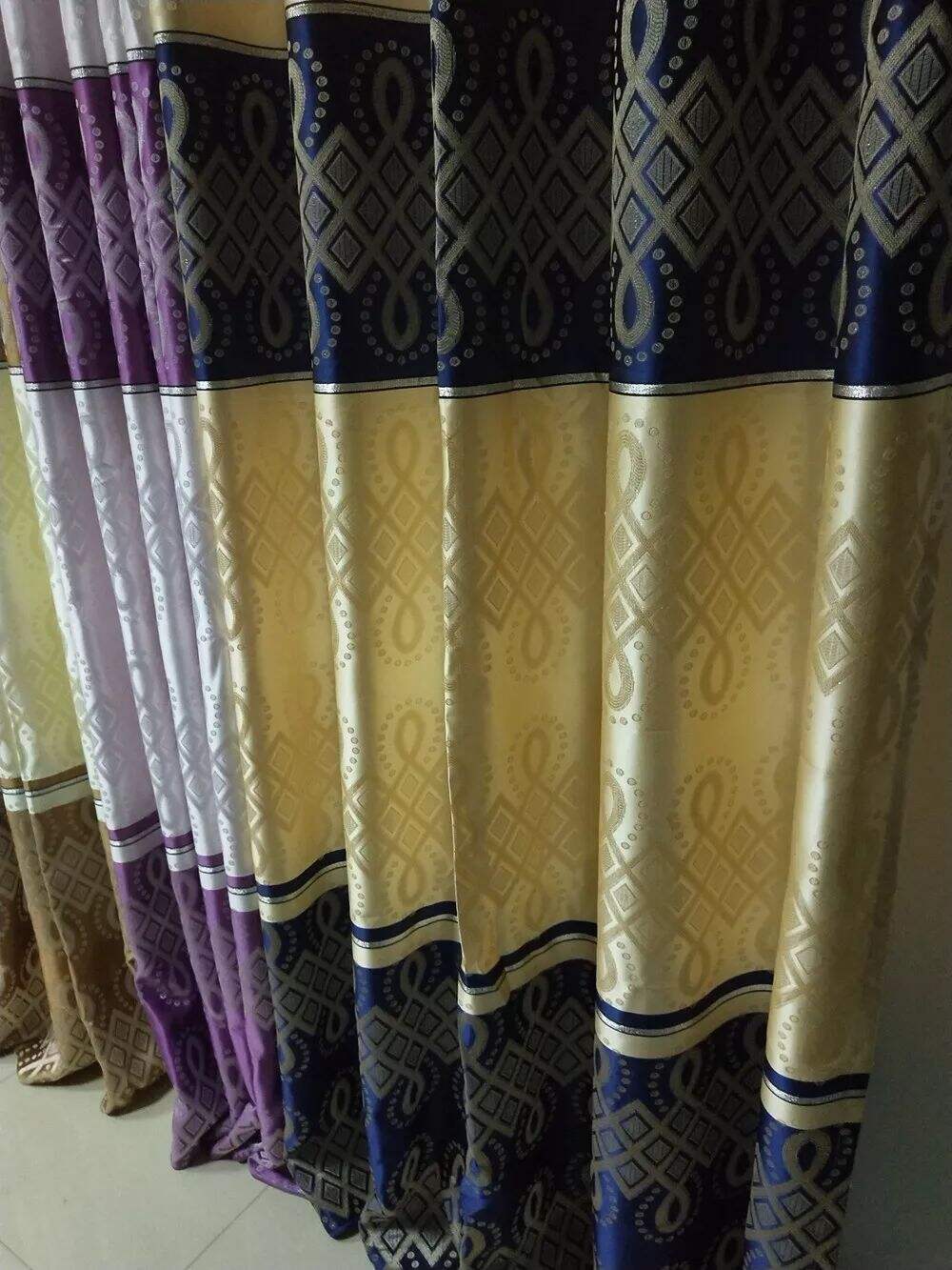 2.8m Width, Jacquard Curtain Fabric, 178gsm 500g/m factory