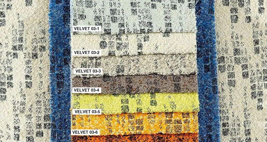 Foulola News：Jacquard Velvet Sofa Fabric,Velvet- 03 details