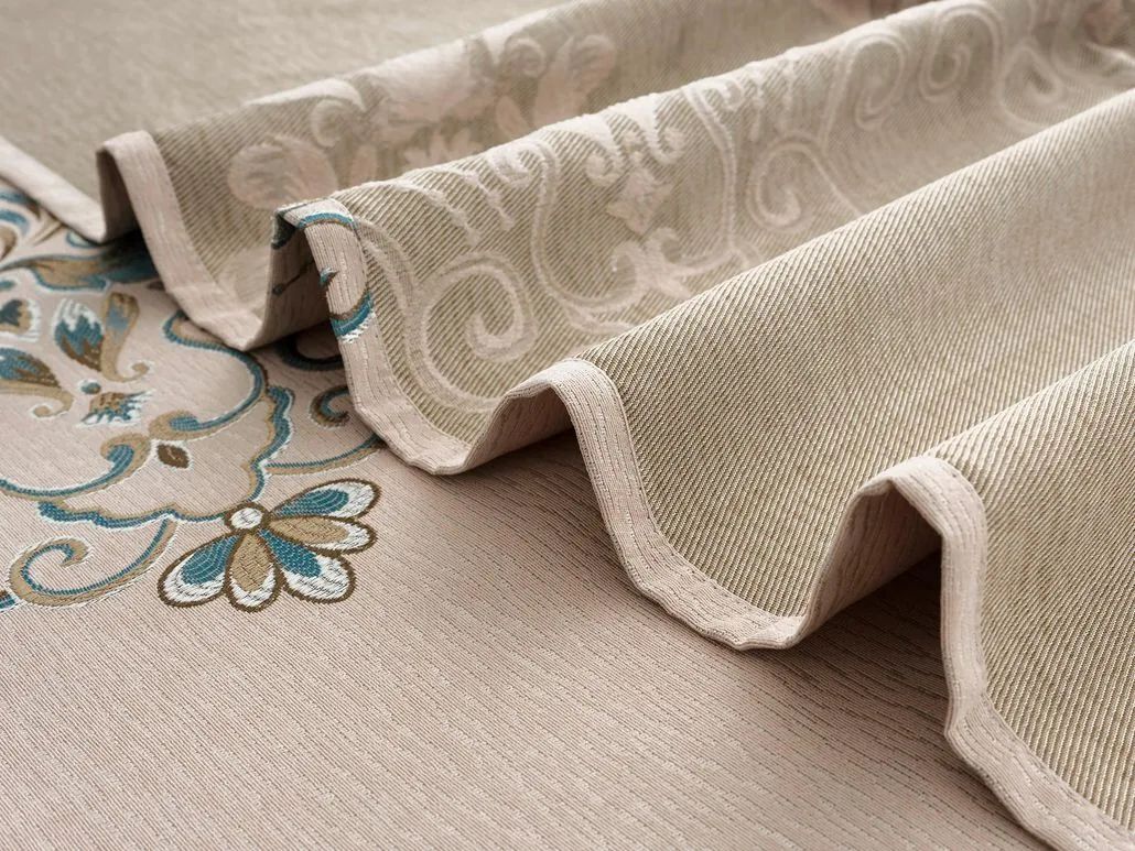 Foulola News:2.8/3.2m Width Jacquard Blackout Curtain 2201Series factory