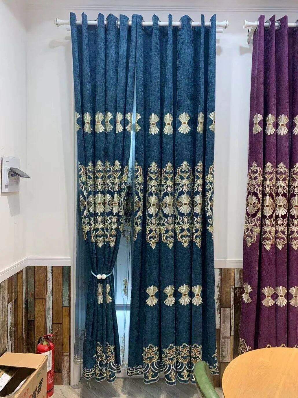 Foulola News:SSNH/YMHX/JYLY# High Grade Embroidery Fabric&Sheer details