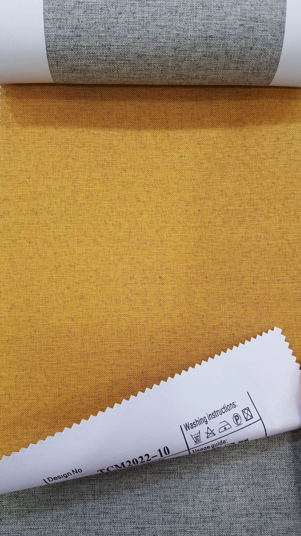 foulola news 2022 series paint coating artwork100 blackout waterproof curtain  fabric325-19