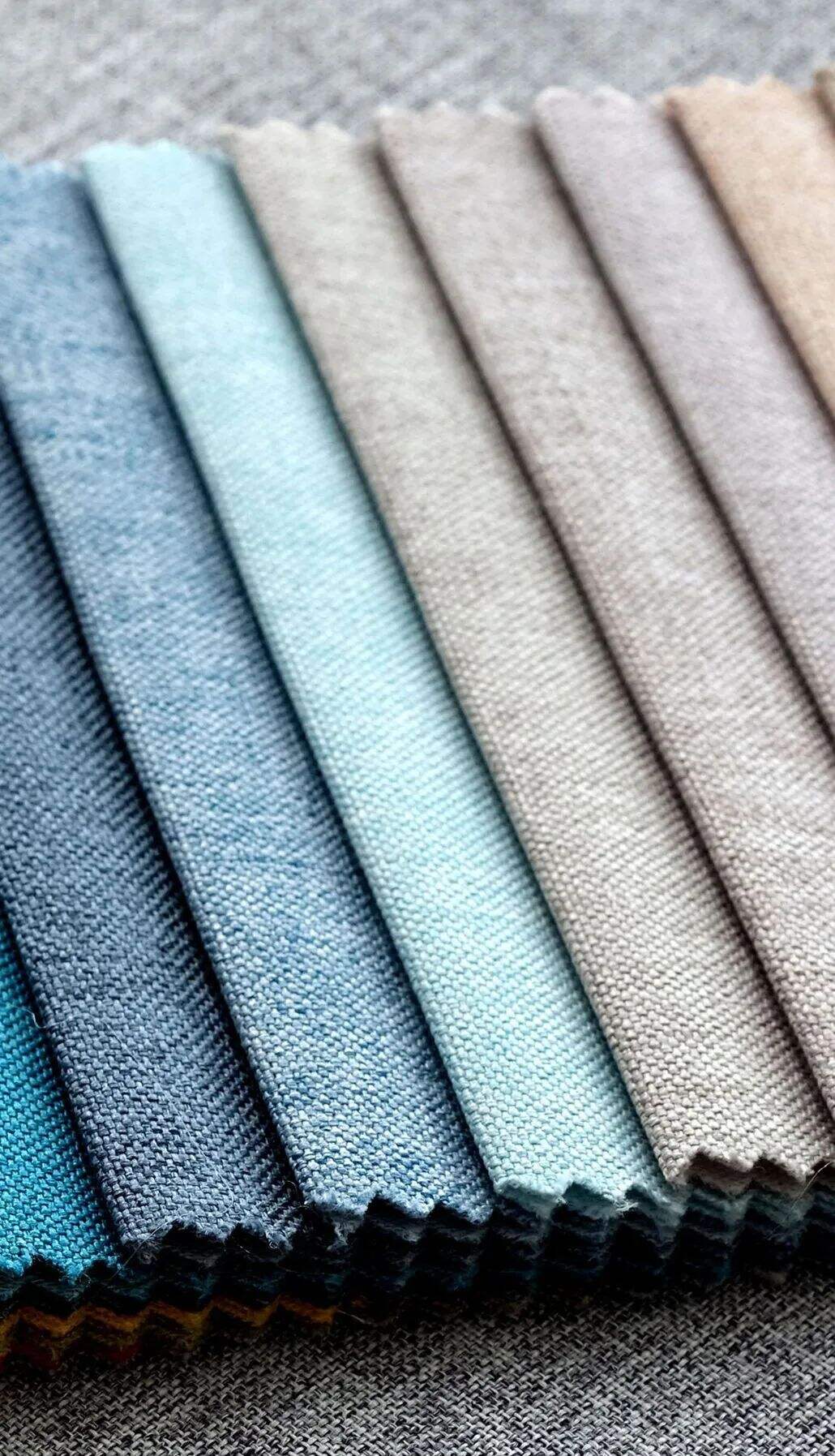 Foulola News:Plain Linen Sofa Fabric 07Series manufacture