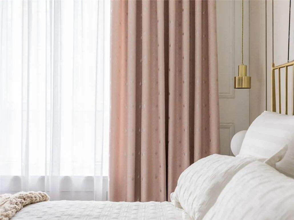 Foulola: Linen Style Polyester Brushed Jacquard Curtain factory