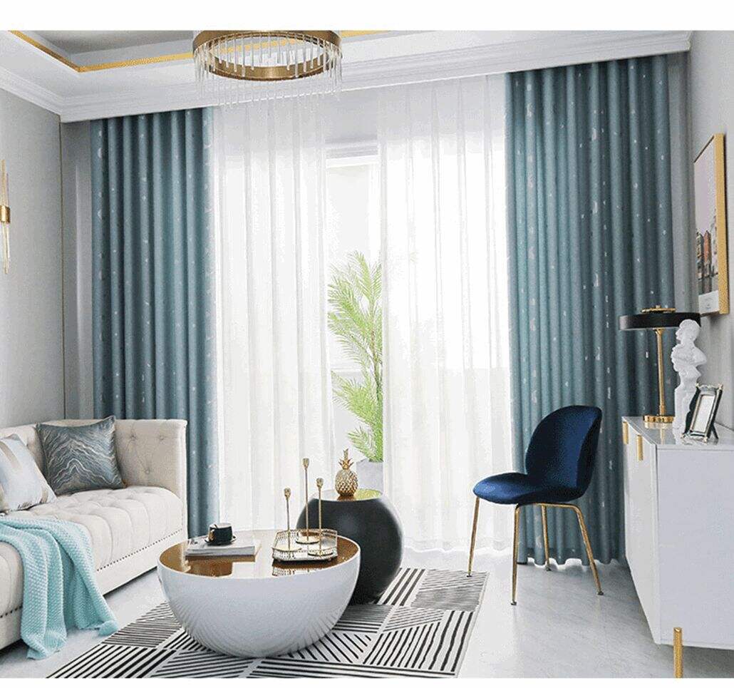 Foulola: Linen Style Polyester Brushed Jacquard Curtain factory