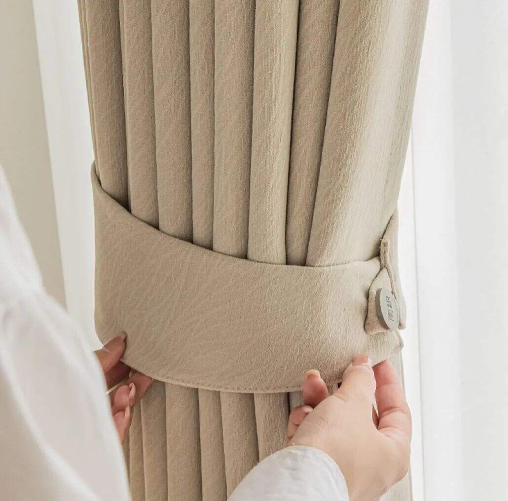 Foulola News: ZSYR# 2.8/3.2m Width Linen Style Curtain, manufacture