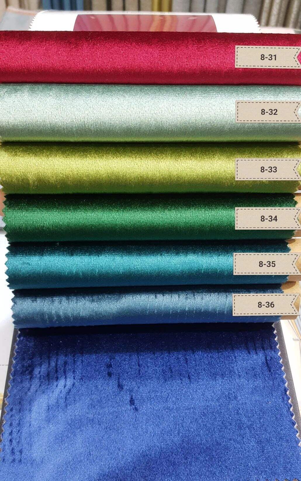 Foulola: YDL Series ltalian Velvet Curtain Fabric, 2.80m Width details