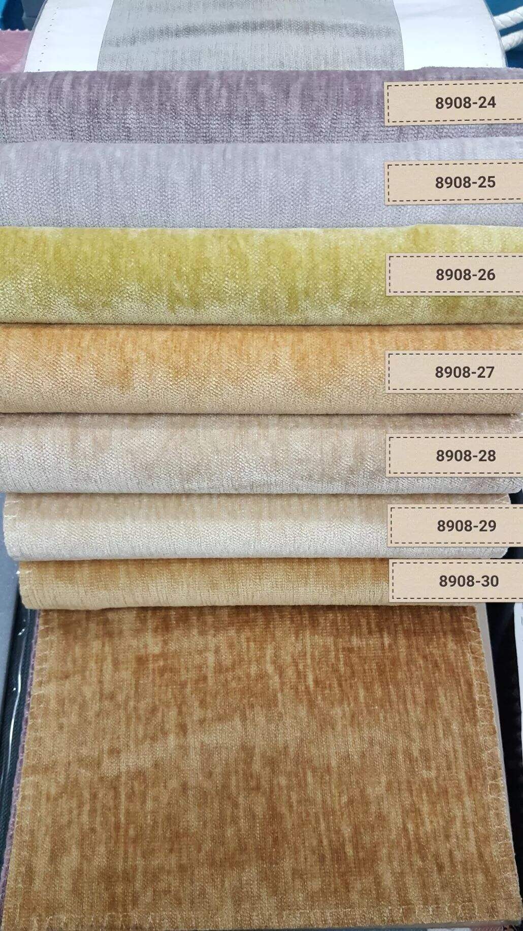 Foulola: 8908 Series Two Sided Velvet Curtain Fabric details