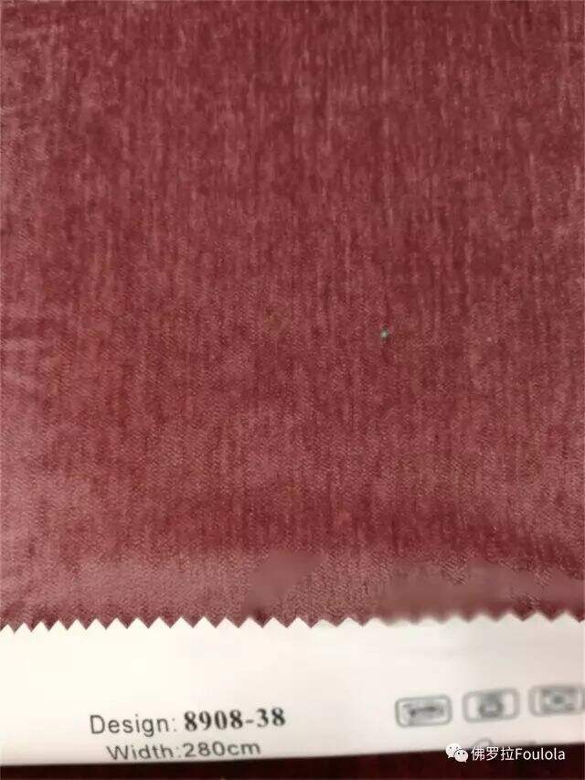 Foulola: 8908 Series Two Sided Velvet Curtain Fabric details