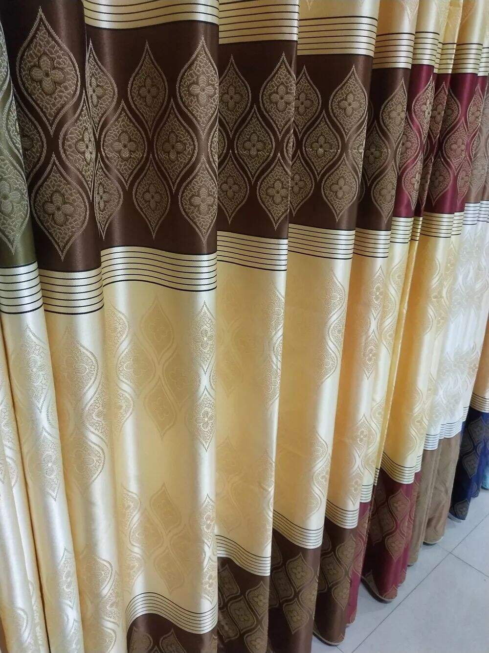 2.8m Width, Jacquard Curtain Fabric, 178gsm 500g/m manufacture