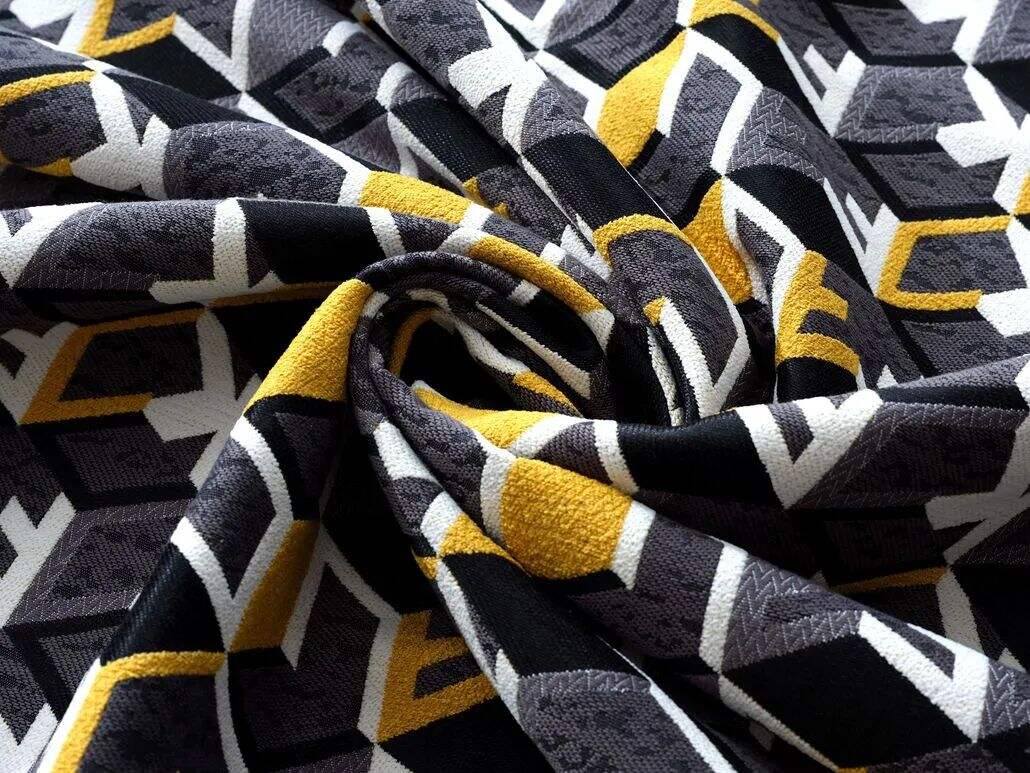 Foulola News：High Grade Jacquard Sofa Fabric - 4 factory