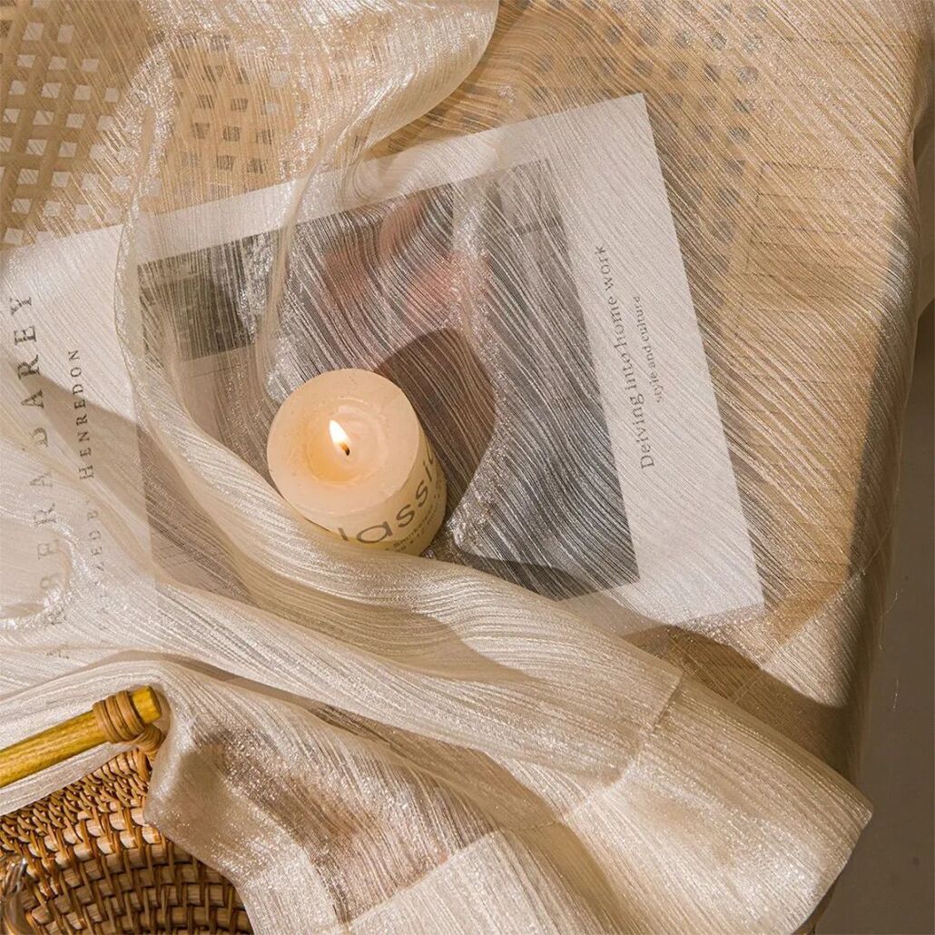 Foulola News：LJS /YHS/NYYMS# Sheer Curtain supplier