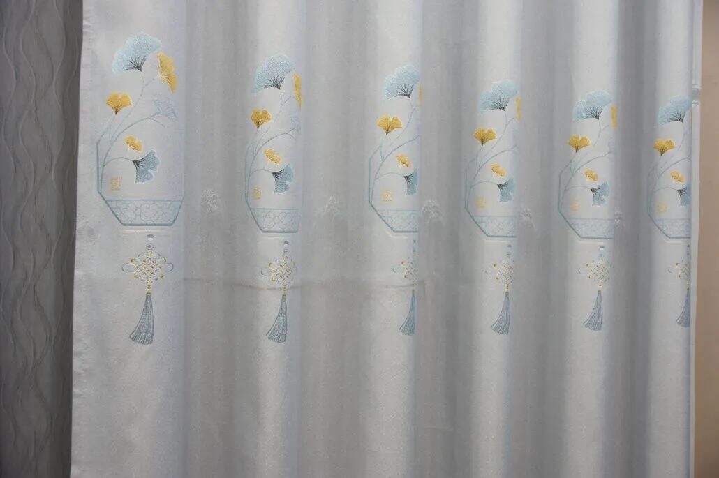 Foulola News: 3.3m Width Jacquard Curtain factory