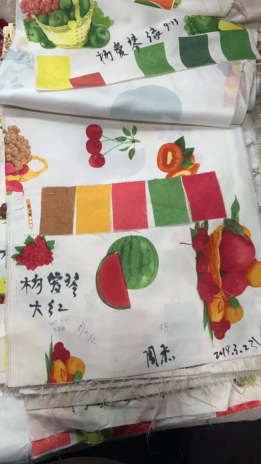 Foulola Kitchen Curtain -- Printed Patterns Collectio details