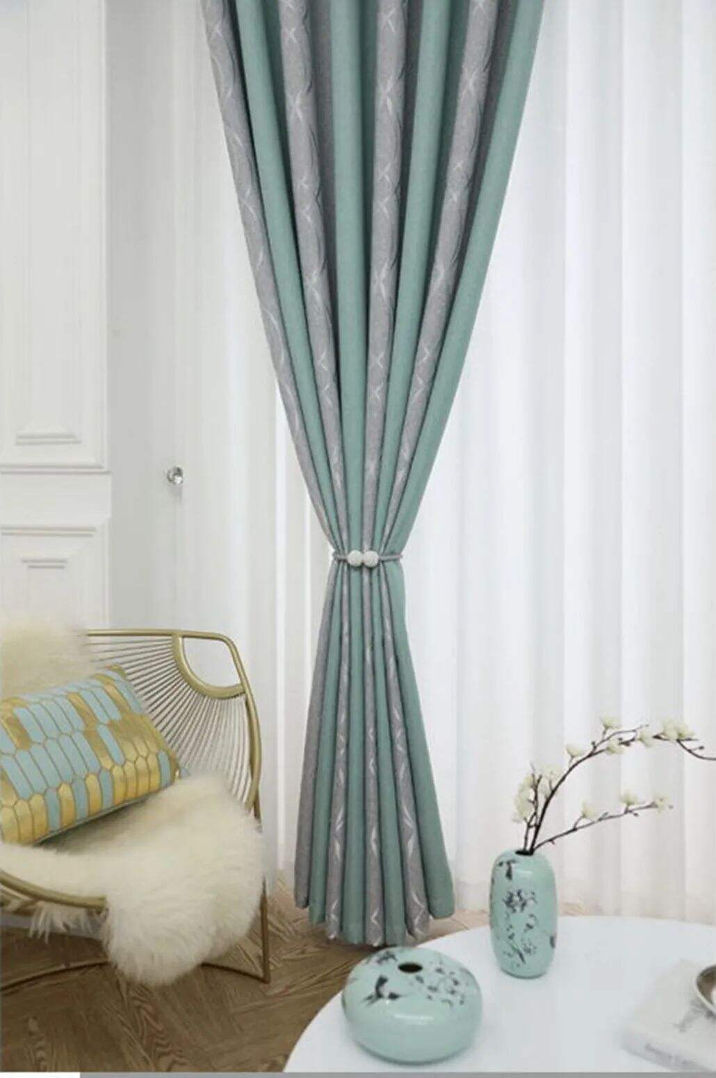 Foulola News: 2.8m/3.2mWidth CTM SeriesJacquard Blackout Curtain factory