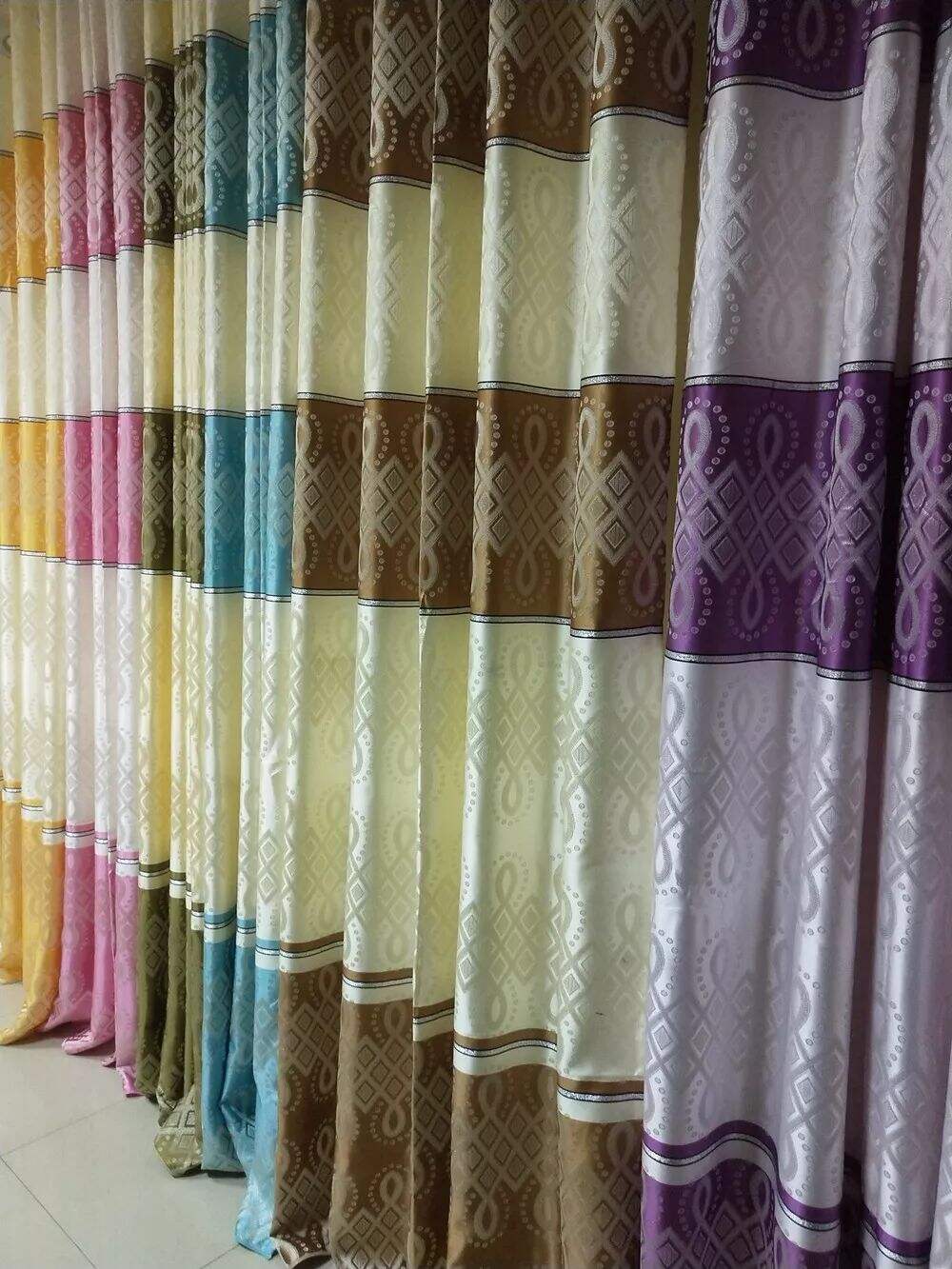 2.8m Width, Jacquard Curtain Fabric, 178gsm 500g/m supplier