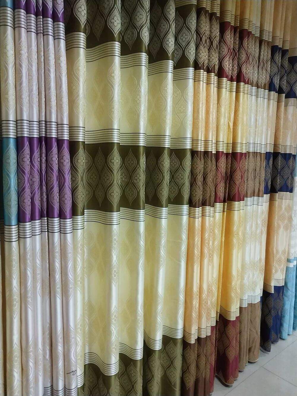 2.8m Width, Jacquard Curtain Fabric, 178gsm 500g/m supplier