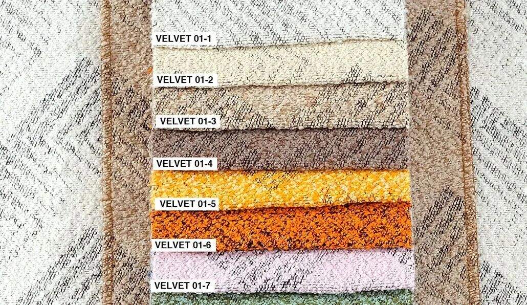 Foulola News：Jacquard Velvet Sofa Fabric , Velvet- 01 manufacture
