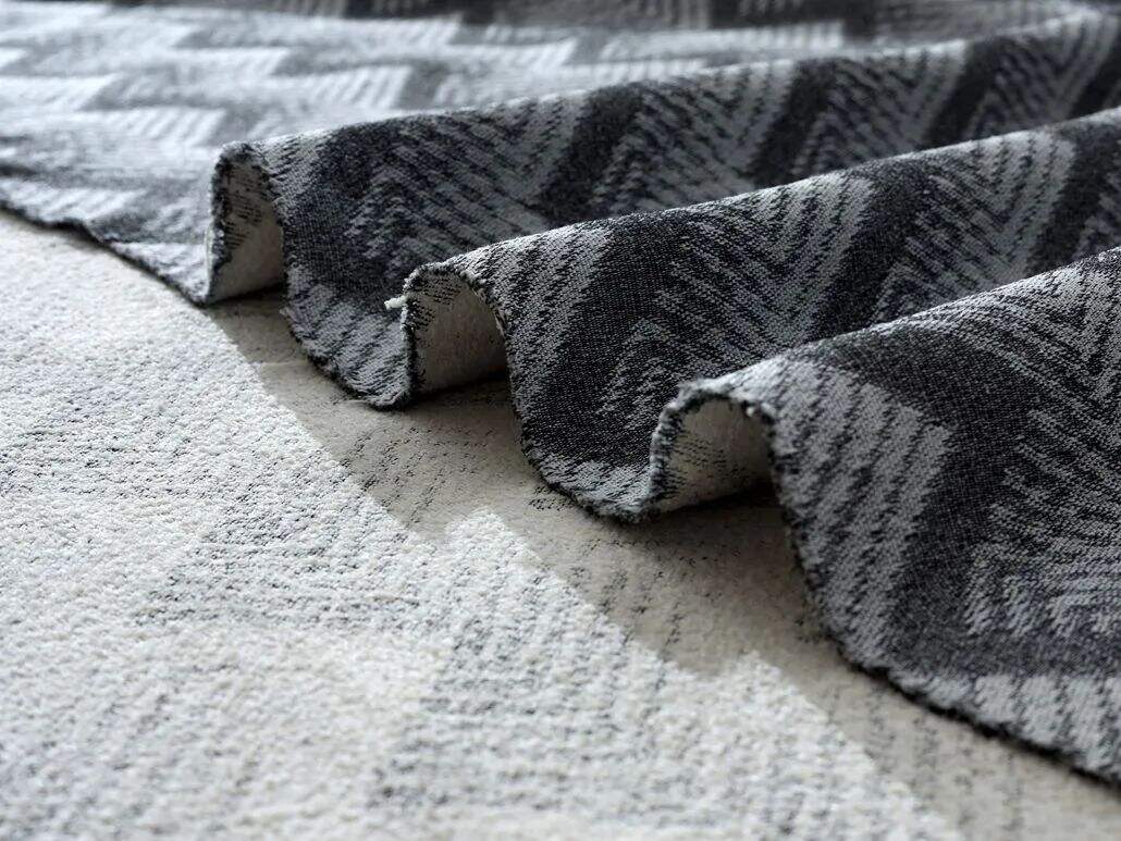 Foulola News：Jacquard Velvet Sofa Fabric , Velvet- 01 details