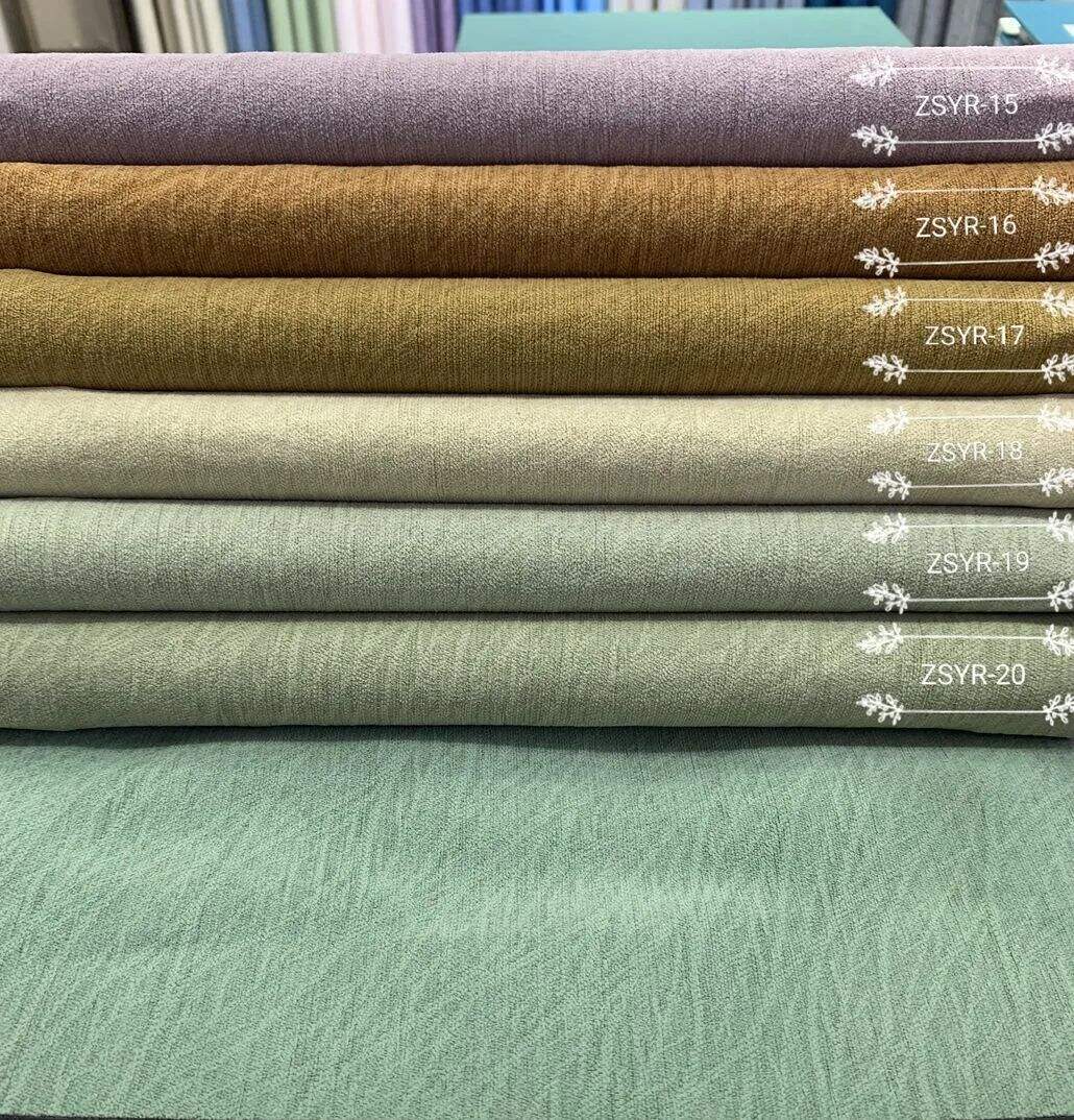 Foulola News: ZSYR# 2.8/3.2m Width Linen Style Curtain, supplier