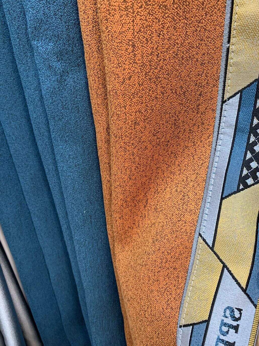 Foulola News: 3.4m Height Mix Style Weaving Luxury Curtain manufacture