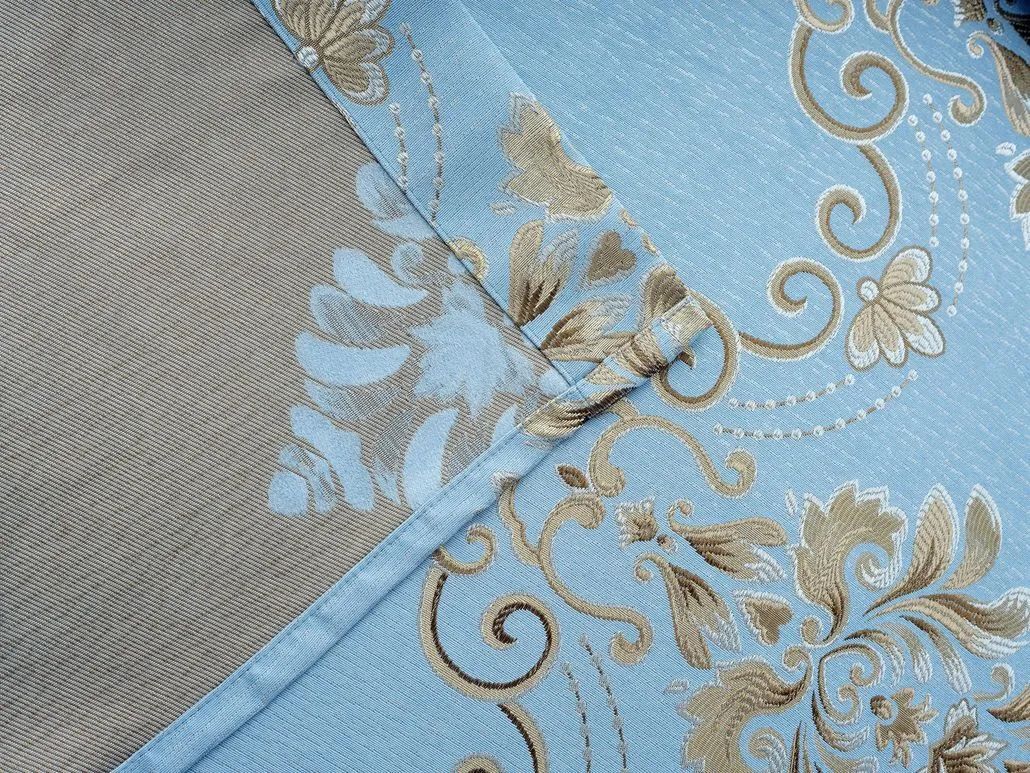 Foulola News:2.8/3.2m Width Jacquard Blackout Curtain 2201Series supplier