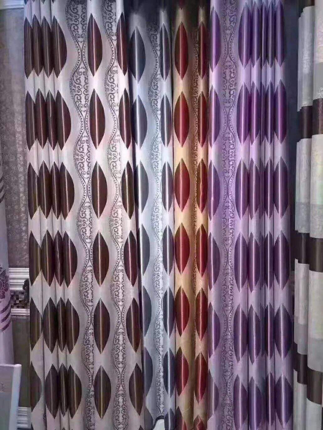 Foulola New Cheap Price Series:Jacquard Blackout Curtain 2.8/3.2m supplier