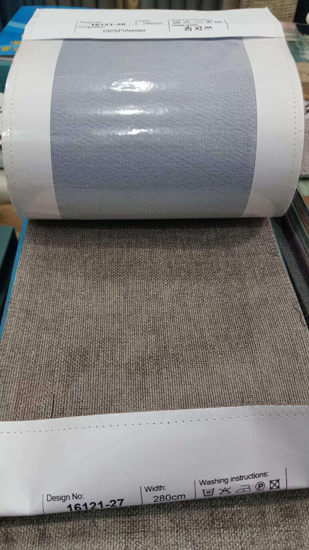 Foulola News: 16121 Series Blackout Chinel Curtain factory