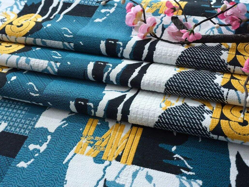 Foulola News：High Grade Jacquard Sofa Fabric - 8 details