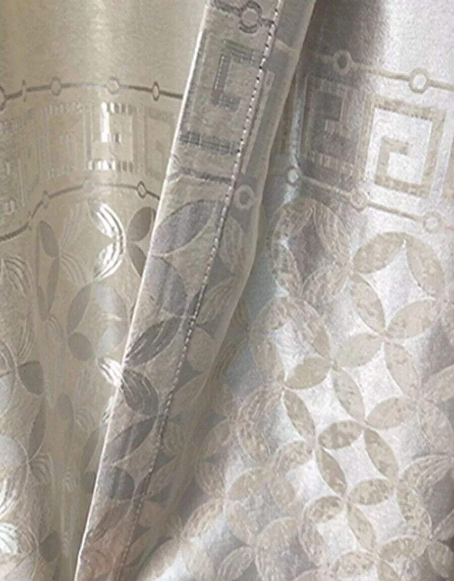 Foulola New Cheap Price Series: Jacquard Cheap Blackout Curtain details