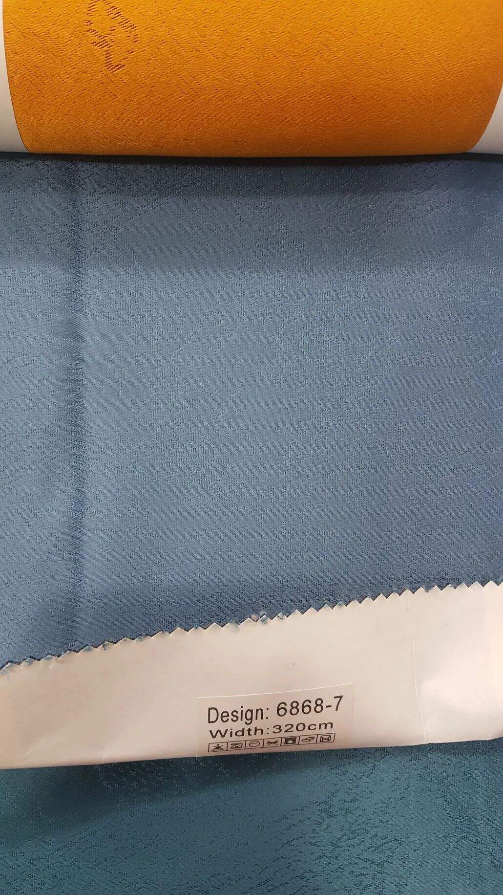 Foulola News: 6868# Series​ Jacquard 2 Sides Artwork 3.2m Width factory