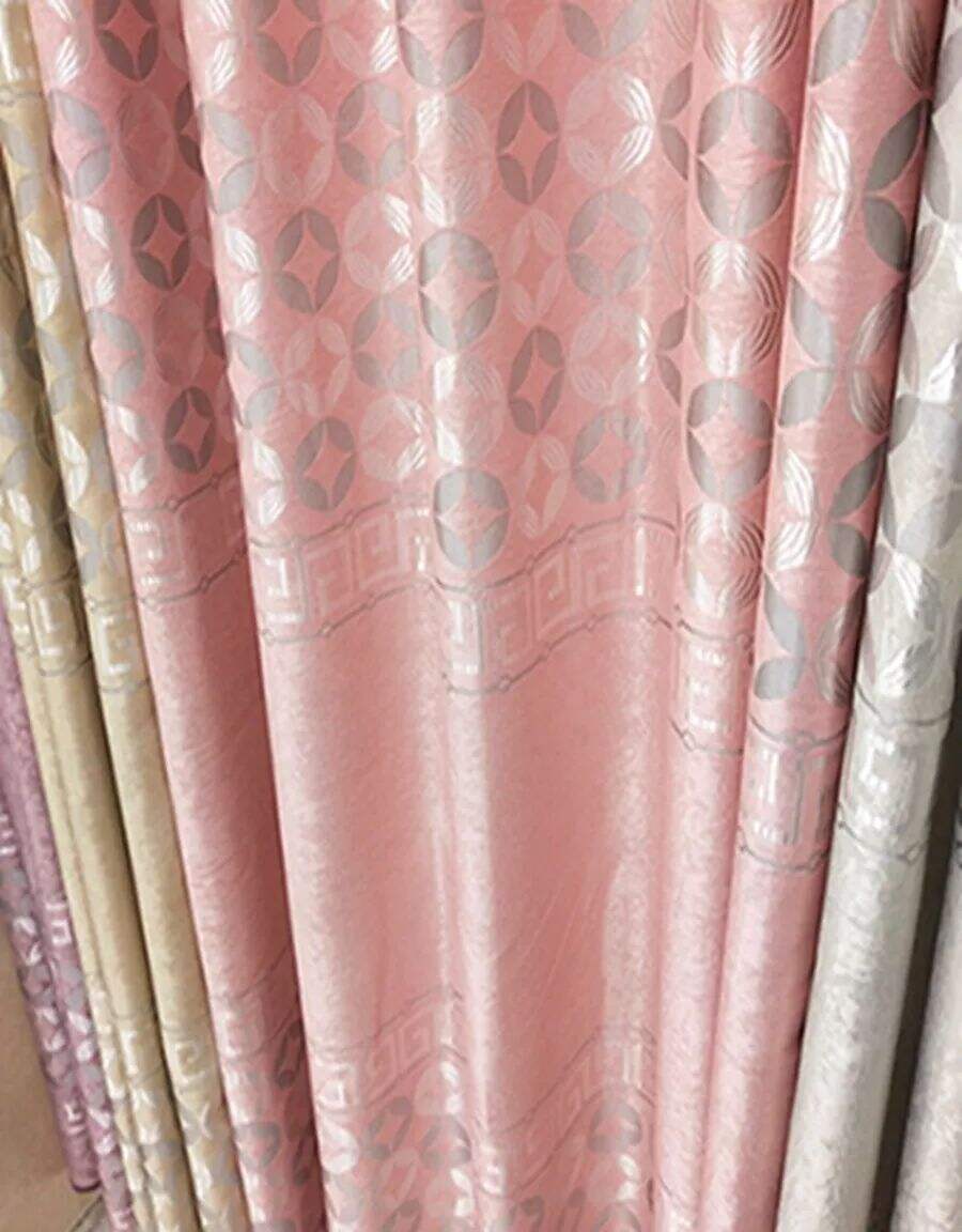 Foulola New Cheap Price Series: Jacquard Cheap Blackout Curtain factory
