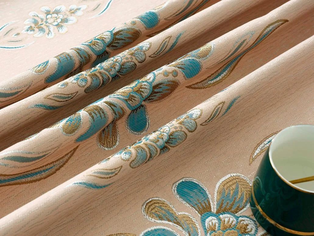 Foulola News:2.8/3.2m Width Jacquard Blackout Curtain 2201Series supplier
