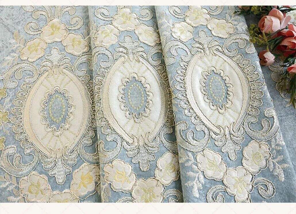 Foulola News:SSNH/YMHX/JYLY# High Grade Embroidery Fabric&Sheer details
