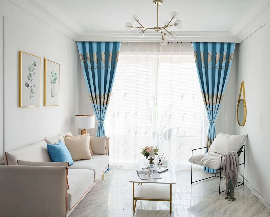 Foulola News:2.8/3.2m Width Jacquard Blackout Curtain 2201Series manufacture