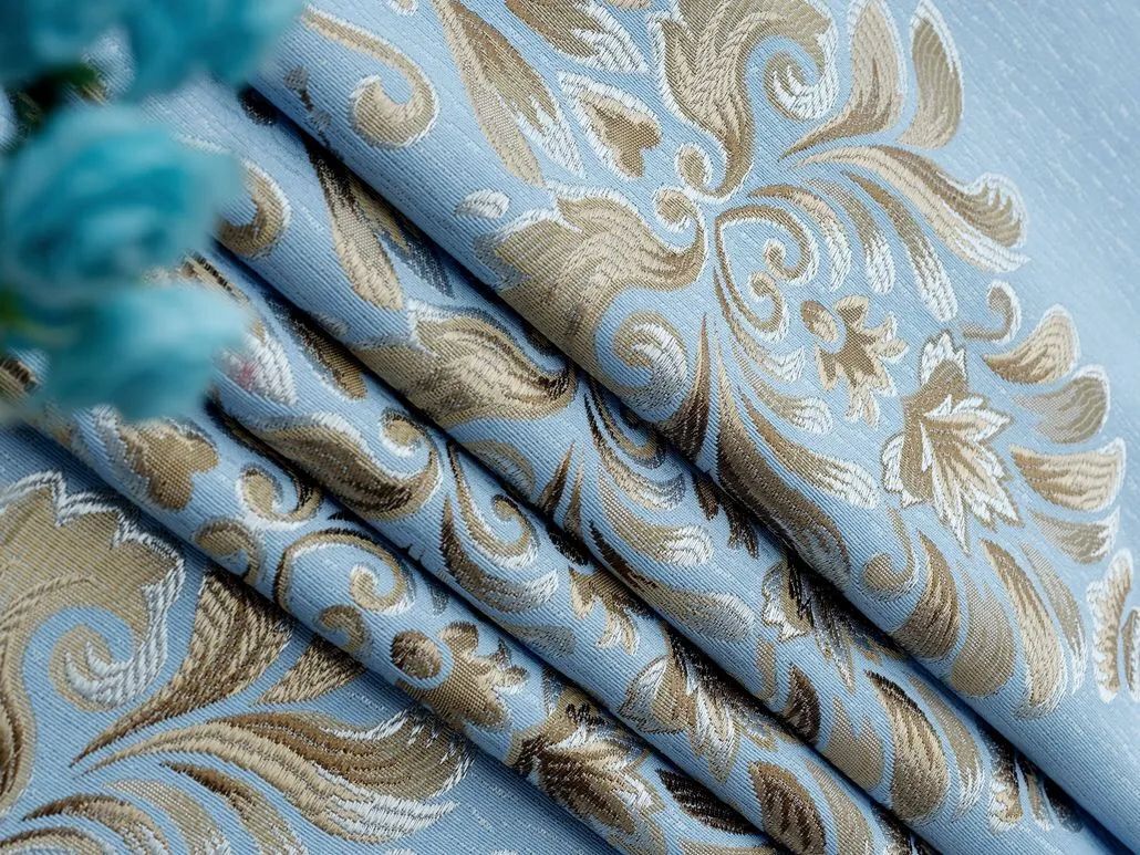 Foulola News:2.8/3.2m Width Jacquard Blackout Curtain 2201Series factory