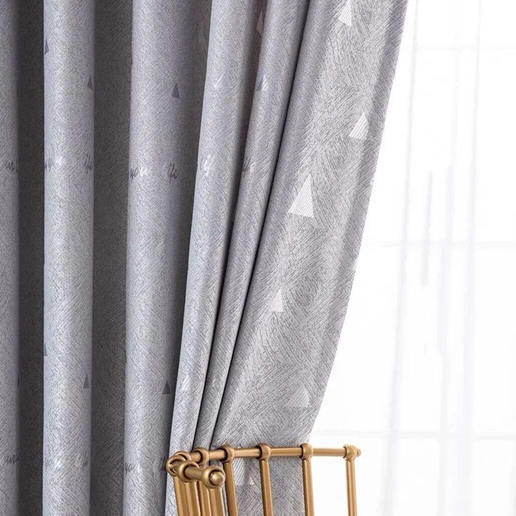 Foulola: Linen Style Polyester Brushed Jacquard Curtain manufacture