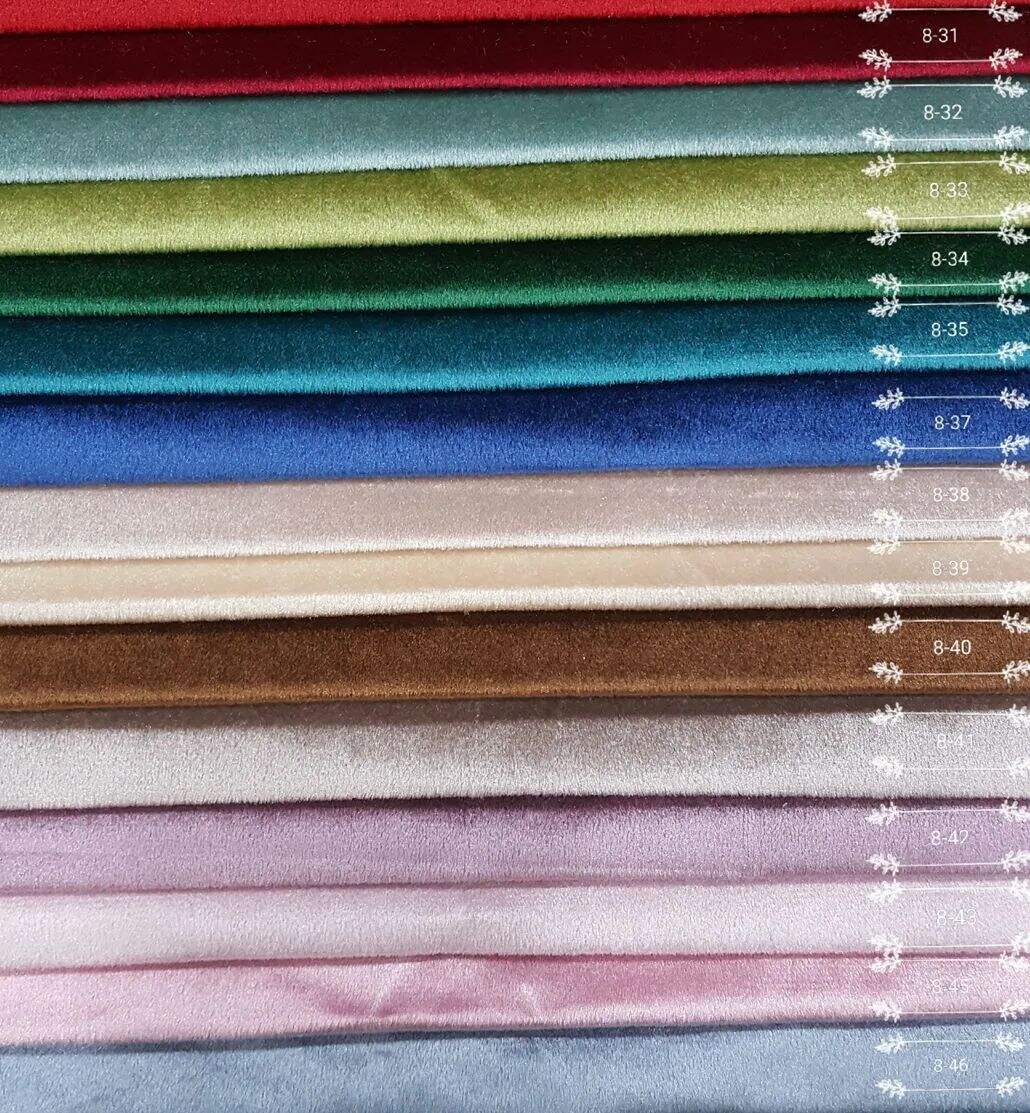 Foulola: YDL Series ltalian Velvet Curtain Fabric, 2.80m Width factory