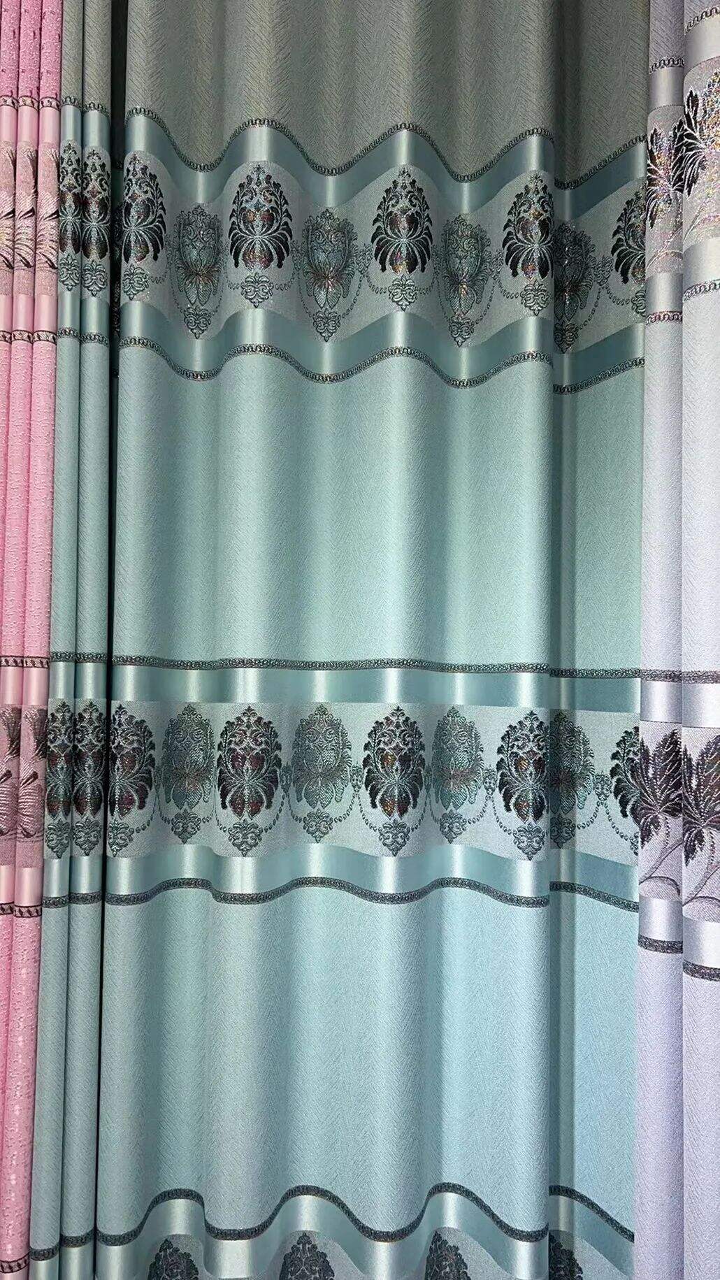 Foulola News: Cheap Jacquard Curtain Fabric, Widht 2.8m factory