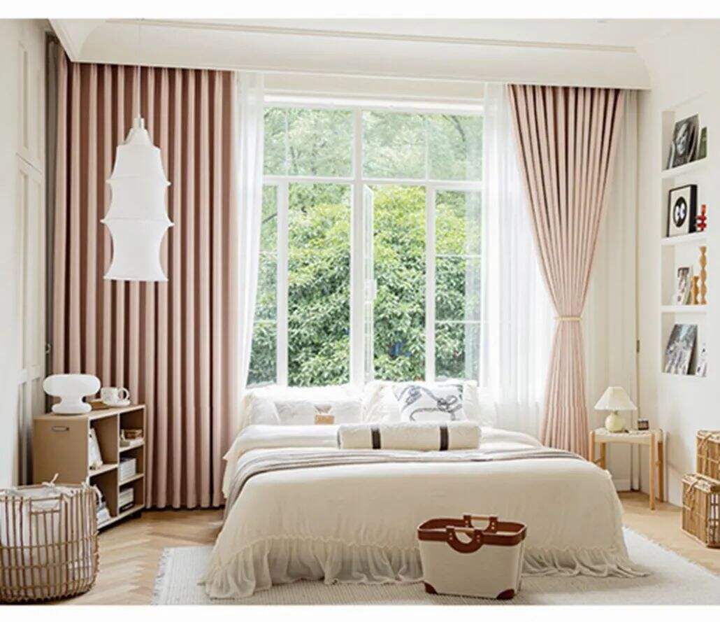 Foulola News: ZSYR# 2.8/3.2m Width Linen Style Curtain, details