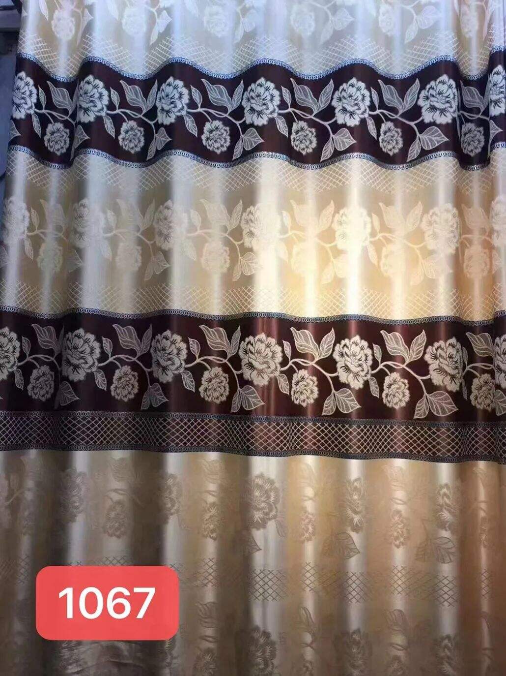 Foulola News: Cheap Jacquard Curtain Fabric. Width 280cm, details