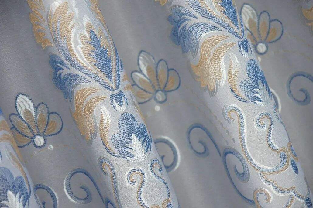 Foulola News:8808/8809/8810 Series Jacquard Blackout Curtain supplier
