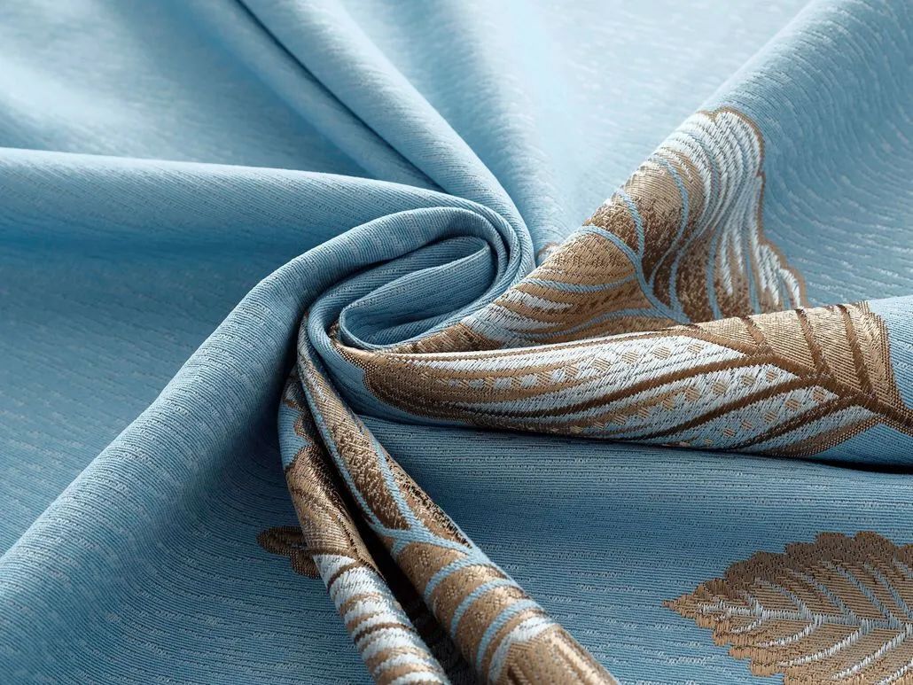 Foulola News:2.8/3.2m Width Jacquard Blackout Curtain 2201Series manufacture