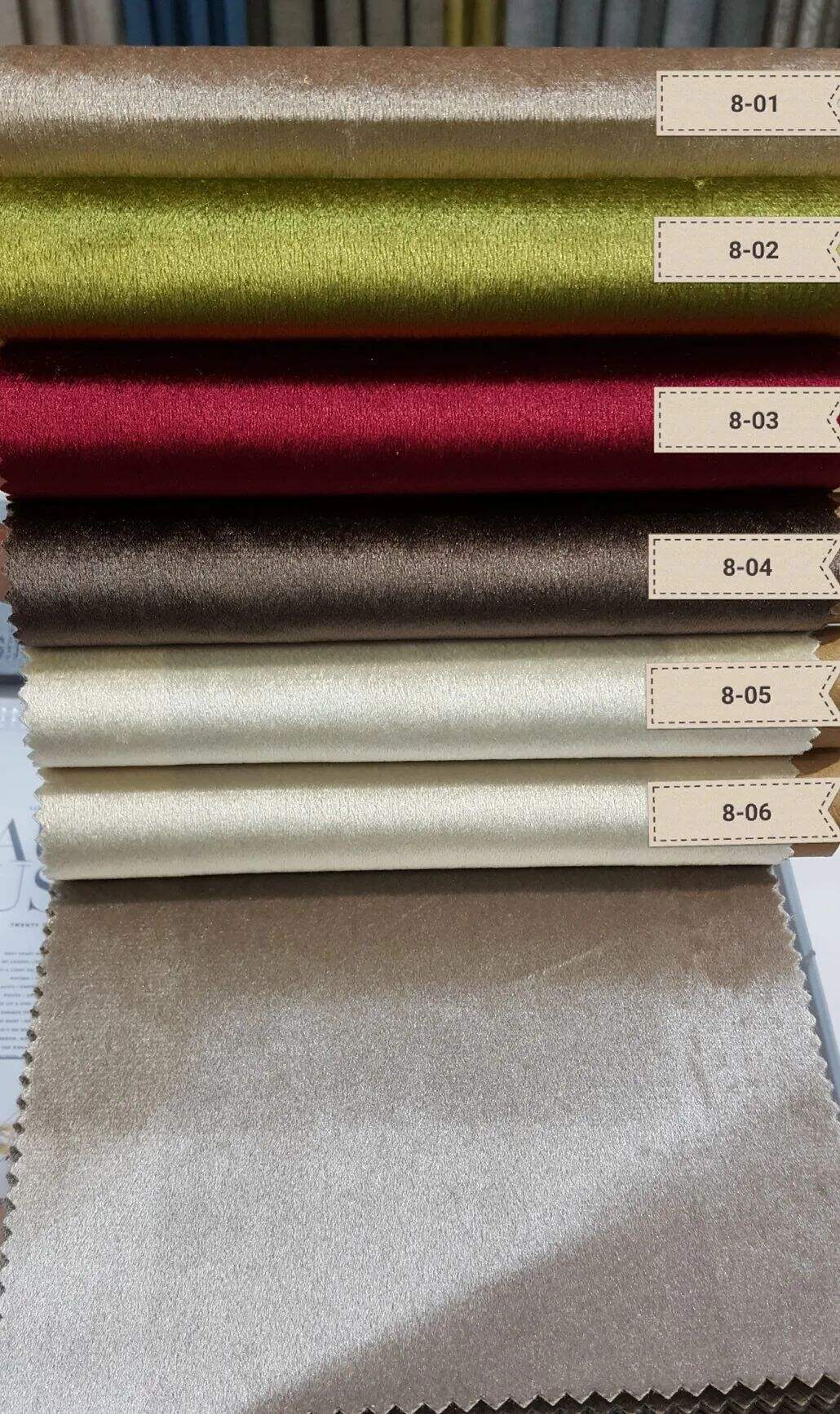 Foulola: YDL Series ltalian Velvet Curtain Fabric, 2.80m Width factory