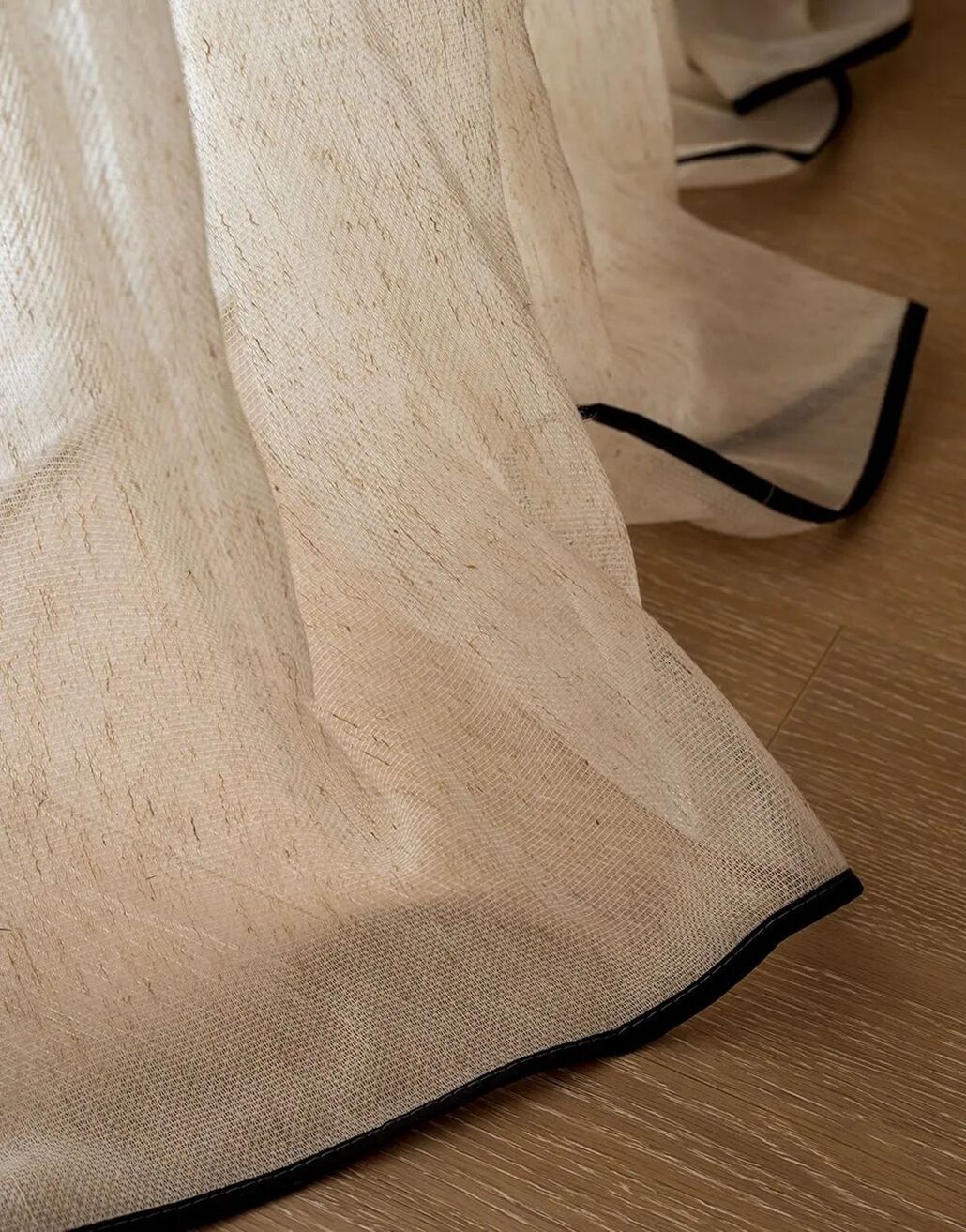 Foulola News：LJS /YHS/NYYMS# Sheer Curtain supplier