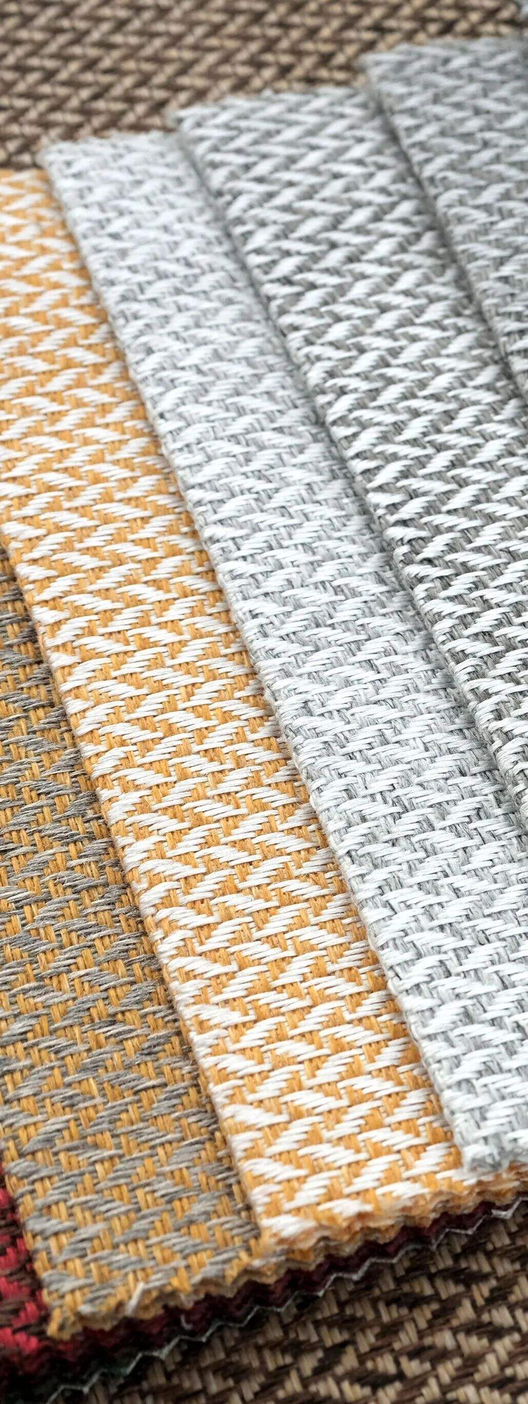 Foulola News：Plain Linen Style Sofa Fabric - 24 Series details